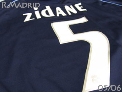 Real Madrid 2005-2006 Away #5@ZIDANE@A}h[h@W_