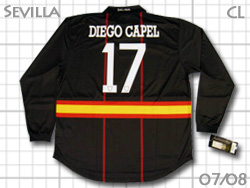 Sevilla FC 2007-2008 CL away #17 DIEGO CAPEL@fBGSJy@Zr[W@`sIY[O@AEFC