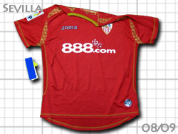 Sevilla FC 2008-2009 Liga Away　セビージャ　アウェイ　リーガ用 888.com