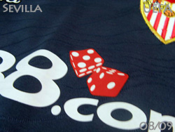 Sevilla FC 2008-2009 UEFA cup #17 DIEGO CAPEL　セビージャ　ディエゴ･カペル UEFAカップ　選手用