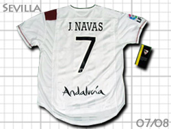 Sevilla FC 2007-2008 #7 J.NAVAS　ヘスス・ナバス　セビージャ