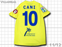 Villarreal CF 2011/2012 Home #10 CANI Xtep@BWA@rWA@J[j@z[
