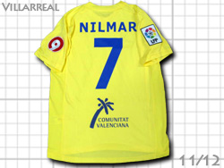 Villarreal CF 2011/2012 Home #7 NILMAR Xtep@BWA@rWA@jE}[@z[