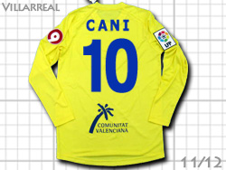 Villarreal CF 2011/2012 Home #10 CANI Xtep@BWA@rWA@J[j@z[