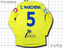 Villarreal CF 2011/2012 Home #5 C.MARCHENA Xtep@BWA@rWA@JXE}`Fi@z[