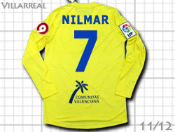 Villarreal CF 2011/2012 Home #7 NILMAR Xtep@BWA@rWA@jE}[@z[