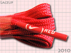 LACE UP SAVE LIVES NIKE red ナイキ・レッド 靴ひも