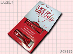 LACE UP SAVE LIVES NIKE red ナイキ・レッド 靴ひも