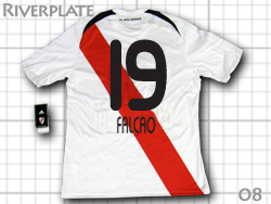 Riverplate 2008 Home #19 Falcao adidas@o[v[g@[x@z[@_EEt@JI@AfB_X