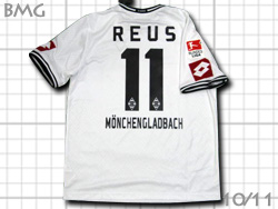 Borussia Moenchengladbach 2010/2011 Home #11 REUS@{VAEqFO[gobn@z[