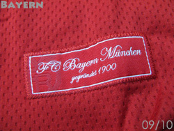 Bayern Munchen 2009-2010 Home　バイエルン・ミュンヘン　ホーム
