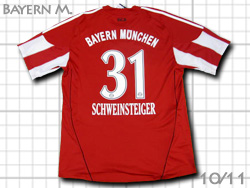 FC Bayern Munchen 2010-2011 Home #31 SCHWEINSTEIGER@oCGE~w@z[@VoCV^CK[