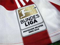 Bundes LIGA DEUTSCHER MEISTER 2009/2010　ブンデスリーガ　チャンプパッチ　ドイツマイスター　バイエルンミュンヘン