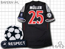 FC Bayern Munchen 2011/2012 3rd #25 MULLER@oCGE~w@T[h@~[