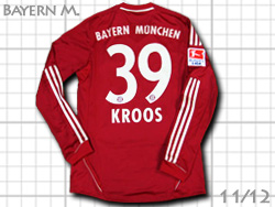 FC Bayern Munchen 2011/2012 Home #39 KROOS@oCGE~w@z[@N[X@v13553