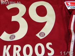 FC Bayern Munchen 2011/2012 Home #39 KROOS@oCGE~w@z[@N[X@v13553