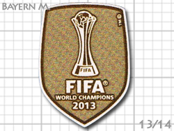 Club World Cup champ patch Bayern munchen@2013Nu[hJbv҃pb`@oCG