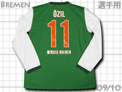 Werder Bremen 2009/2010 Home Players' edition #11 Ozil nike　ベルダー・ブレーメン　ホーム　選手仕様　メスト・エジル　ナイキ