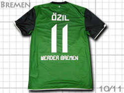 Werder Bremen 2010-2011 Home #11 OZIL　ヴェルダー・ブレーメン　ホーム　エジル