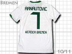 Werder Bremen 2010-2011 Away #7 ARNAUTOVIC　ヴェルダー・ブレーメン　アウェイ アルナウトビッチ