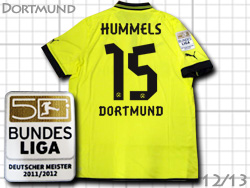 Dortmund Home 12/13 #15 HUMMELS Puma@{VAEhgg@z[@tX@v[}@741410