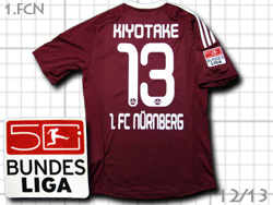 1FC Nurnberg 12/13 Home adidas@jxO@@@AfB_X@Z31277