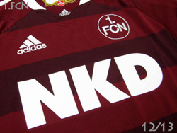 1FC Nurnberg 12/13 Home adidas@jxO@@@AfB_X@Z31277