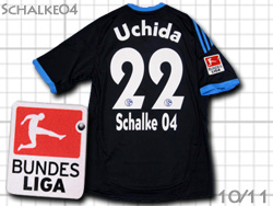 Schalke04 2010-2011 Away #22 UCHIDA@VP04@AEFC@cĐl