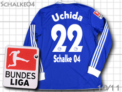 Schalke04 2010-2011 Home #22 UCHIDA@VP04@z[@cĐl