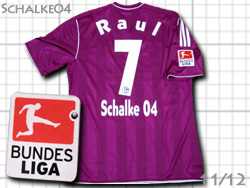 Schalke04 2011/2012 3rd #7 Raul adidas@VP04@T[h@E[ESUX@AfB_X