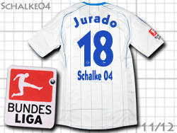 Schalke04 2011/2012 Away #18 Jurado adidas@VP04@AEFC@t[h@AfB_X@v13401