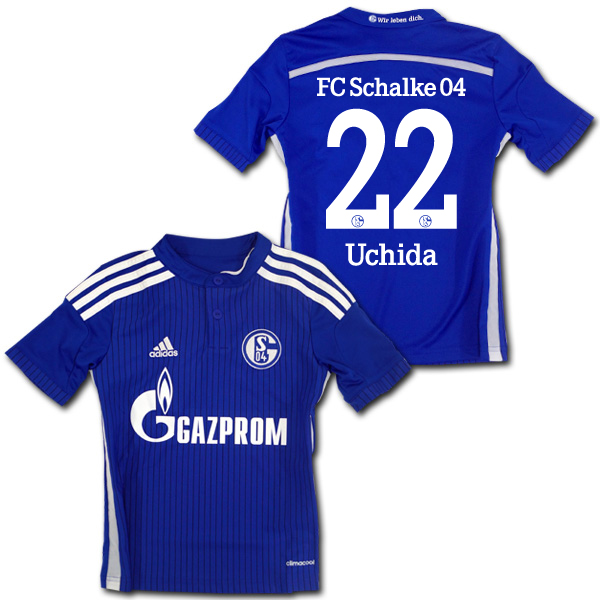 シャルケ04 ユニフォームショップ 15 16 内田篤人 ラウル所属 アディダス Schalke 04 O K A