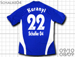 Schalke04 08/09/10 Home #22 Kuranyi adidas@VP04@z[@PrENj[@AfB_X