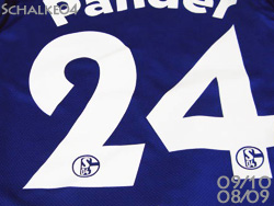 Schalke04 08/09 Home #24 Pander adidas@VP04@z[@pf[@AfB_X