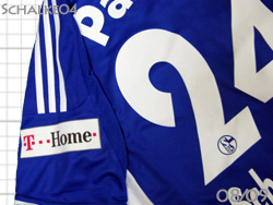 Schalke04 08/09 Home #24 Pander adidas@VP04@z[@pf[@AfB_X