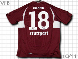 VfB Stuttgart 2010-2011 3rd #18 CACAU　シュツットガルト　サード カカウ