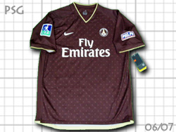 PSG Paris Saint Germain 2006-2007 Away pTWF}