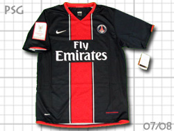 PSG Paris Saint Germain 2007-2008 Home pTWF}@Emirates Cup@G~[cJbv