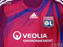 OLYMPIQUE LYONNAIS 2011/2012 3rd adidas@IsbNE@T[h@AfB_X