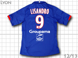 Olympique Lyonnais 12/13 Away #9 LISANDRO adidas@IsbNE@AEFC@ThEyX@AfB_X@X24251