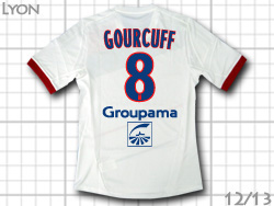 Olympique Lyonnais 12/13 Home #8 GOURCUFF adidas@IsbNE@z[@AEOLt@AfB_X@X23643