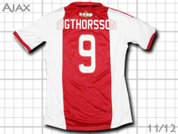 Ajax 2011/2012 Home #9 SIGTHORSSON adidas@AbNX@z[@VO\[\@AfB_X@v13898