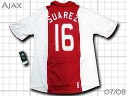 Ajax 2007-2008 Home #16 SUAREZ@AbNX@z[@CXEXAX