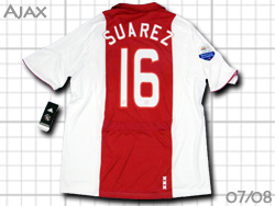 Ajax 2007-2008 Home #16 SUAREZ@AbNX@z[@CXEXAX