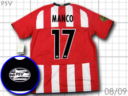 PSV 2008-2009 Home #17 MANCO PSVACgz[tF@}kR@`\