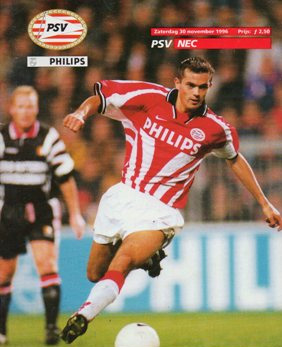 PHILIPS ゲームシャツ　PSV サッカーユニフォームNIKE