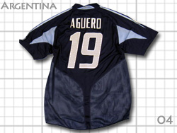 アルゼンチン代表　2004-05 アウェイユニフォーム　背番号8 リケルメ