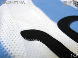 Argentina 2010 Home Authentic TechFit #10 MESSI@A[`\@z[@I[ZeBbN@ebNtBbg bV