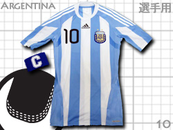 Argentina 2010 Home Authentic TechFit #10 MESSI@A[`\@z[@I[ZeBbN@ebNtBbg bV