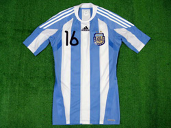 Argentina 2010 Home #16 KUN AGUERO TECHFIT@A[`\@z[@NEAOG@I[ZeBbN@ebNtBbg